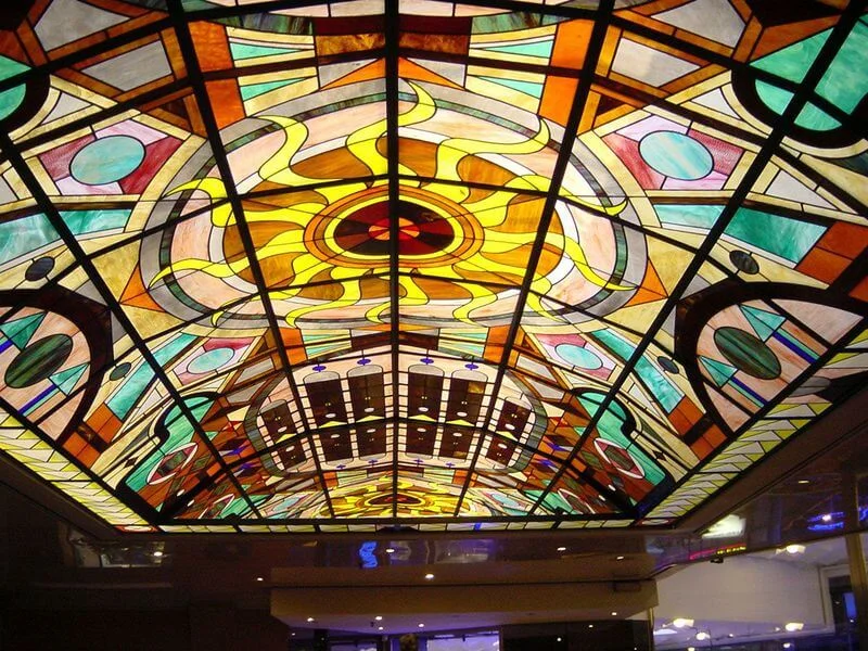 Visite de l'atelier de vitrail Pierre Majerus